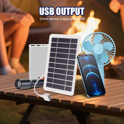 ⚡️Portable Flexible Solar Panel USB Solar Charger