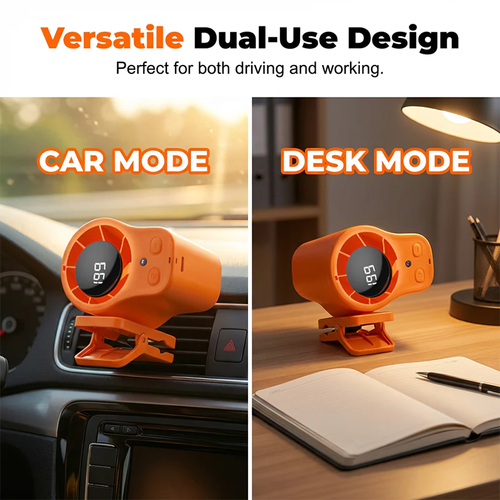 💦💦Hands-Free Personal Cooling Fan with LED Display