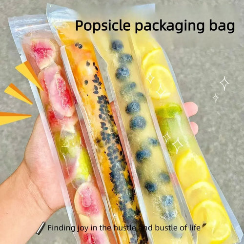 🍦 50PCS DIY Popsicle Bags