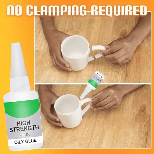 🔥Multi-functional high-strength oil-based adhesive, strong repair glue for tiles, glass, and wood