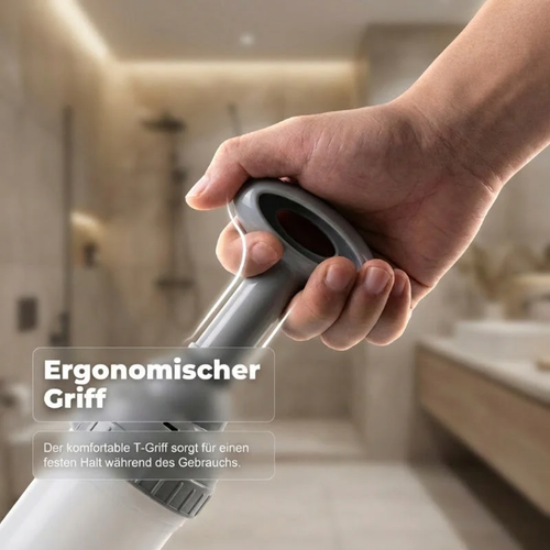 💎 Household high-pressure toilet pipe cleaner – Instant blockage removal, no chemicals, no mess!