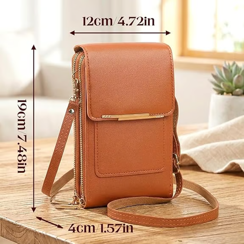 👛 Touchscreen Phone Crossbody Bag