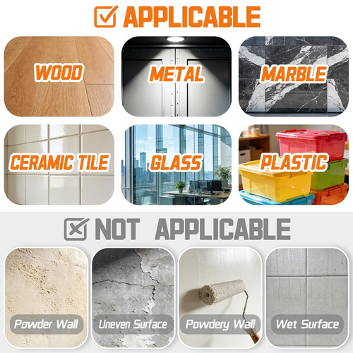✨💪 Heavy-Duty Extra-Large Double-Sided Nano Tape – Transparent, Strong & Removable 🧼