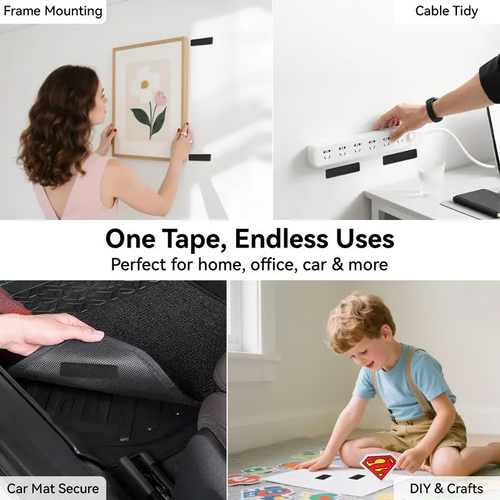 🔥🔥🔥Heavy Duty Hook and Loop Strips(40PCS)