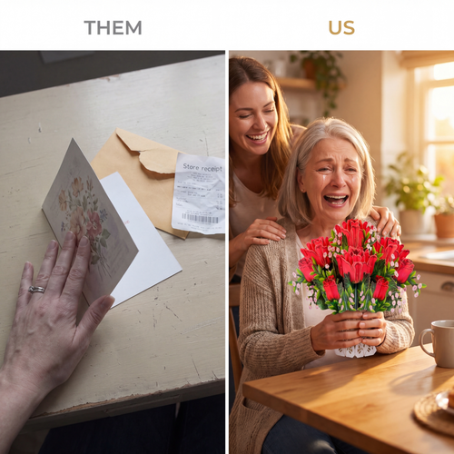 🌸🌸🌸Paper LoveFlower Bouquet Pop-UpCard