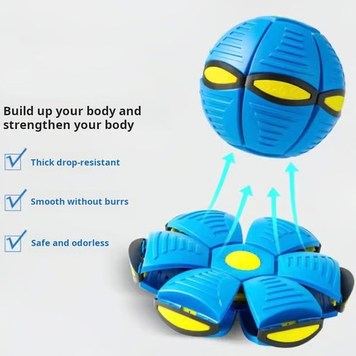 Children's bouncing ball  Magic metaball   Magic Flying Saucer  bouncy ball  Parent-child interaction  Suitable for small dogs）