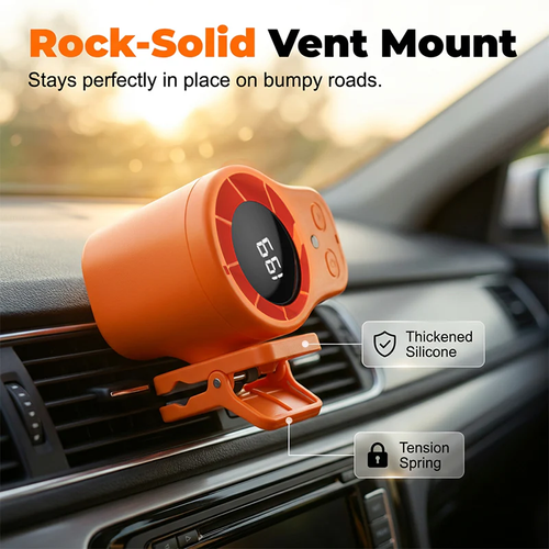 💦💦Hands-Free Personal Cooling Fan with LED Display