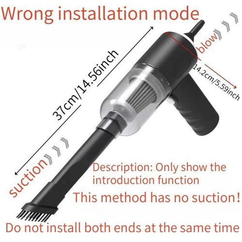 Handheld Wireless Vacuum Cleaner, with Strong Suction for Home, Car, Desktop Cleaning