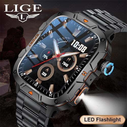 Multi-Function Sport Watch Bluetooth Call 1.3 Inch HD Screen HR SpO2 IP68