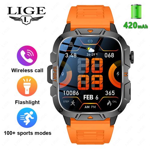 Multi-Function Sport Watch Bluetooth Call 1.3 Inch HD Screen HR SpO2 IP68