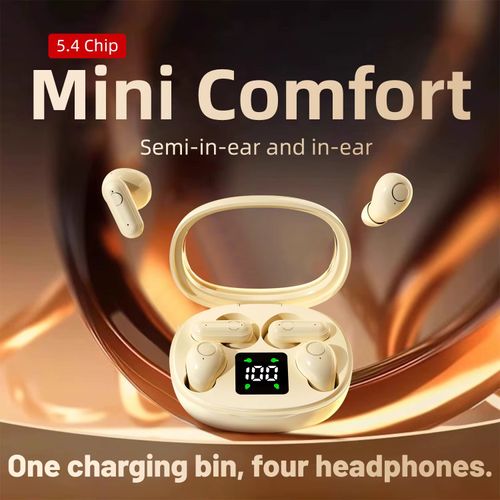 🎧 Écouteurs Bluetooth 4-en-1 ✨ HiFi + Sommeil Confort
