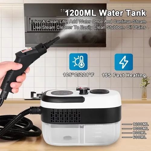 Multi Purpose Cleaning Machine High Pressure Steam Sterilization for Car and Home