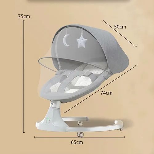 Smart Electric Baby Rocking Chair with Timer and Portable Folding