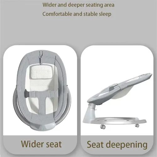 Smart Electric Baby Rocking Chair with Timer and Portable Folding