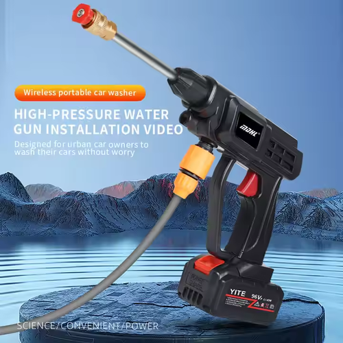 Máquina de lavar roupa portátil com bateria de lítio de alta tensão