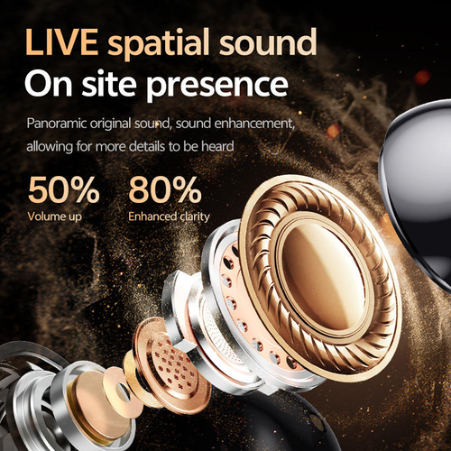 High-end bone conduction Bluetooth headphones