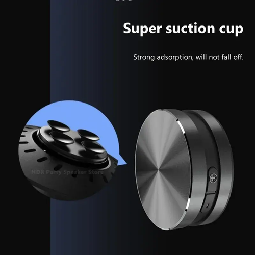 Bone conduction portable magnetic Bluetooth speaker