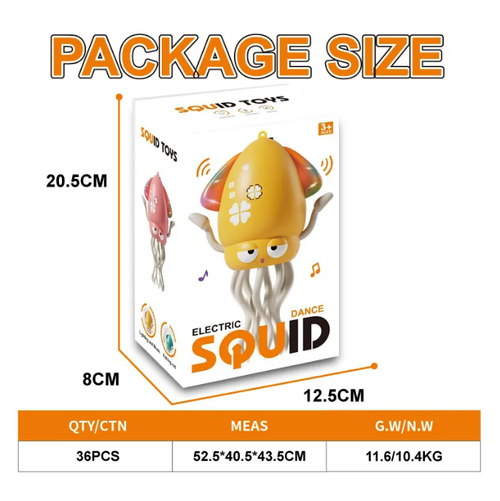 Dancing Squid Toys
