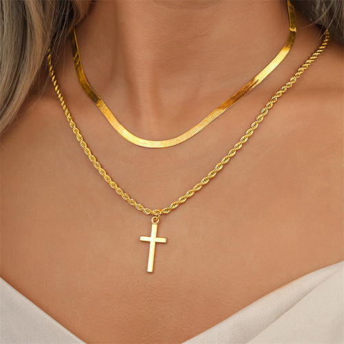cross pendant necklace men
