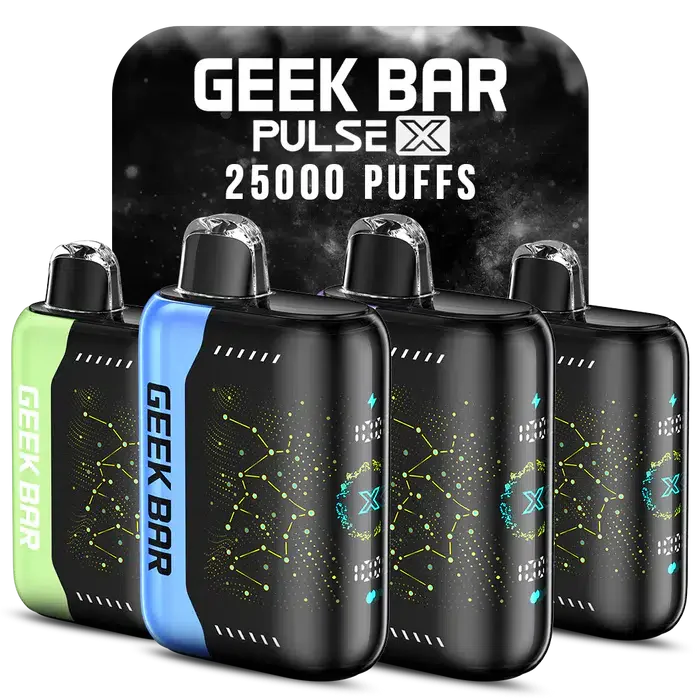 Ultimate Enhanced GEEK BAR Pulse X 25000 Puffs 拋棄式霧化棒一次性電子煙