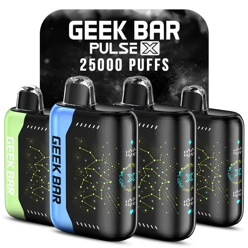 Ultimate Enhanced GEEK BAR Pulse X 25000 Puffs 拋棄式霧化棒一次性電子煙