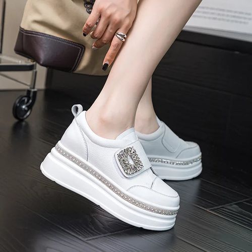 Sparkling Gem Platform Sneakers