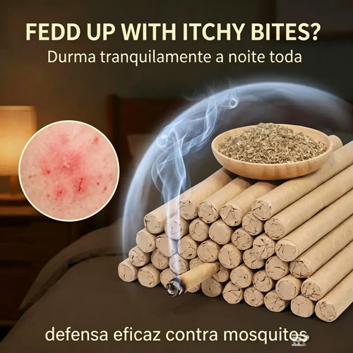 Natural Defense - Embalagem de 10, 20 ou 30 barras de aromaterapia orgânicas de artemísia - Repelente de mosquitos não tóxico - Auxiliar no sono
