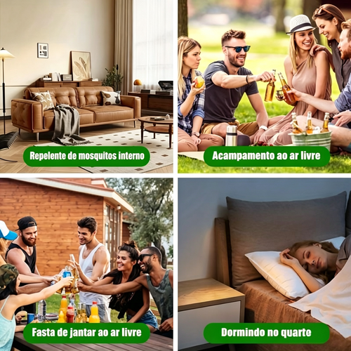 Natural Defense - Embalagem de 10, 20 ou 30 barras de aromaterapia orgânicas de artemísia - Repelente de mosquitos não tóxico - Auxiliar no sono