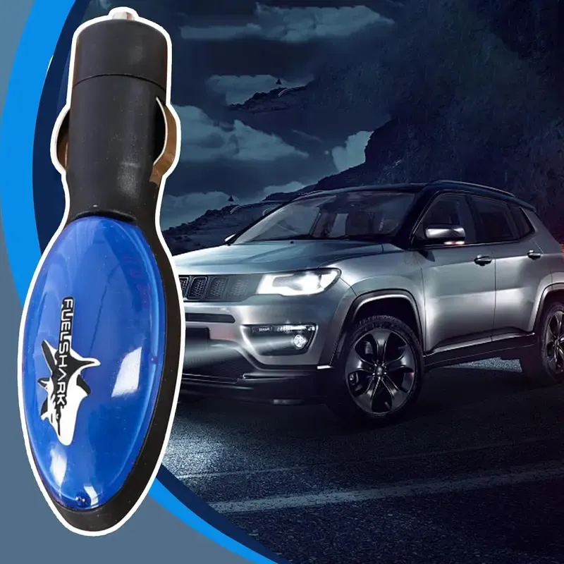 Artefactos de poupança de combustível automóvel, poupadores portáteis de combustível para automóveis, estabilizadores de tensão para isqueiros de cigarros ajudam a melhorar a eficiência do combustível e o desempenho do motor
