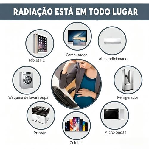 Adesivos para reduzir a emissão de campos eletromagnéticos, adesivos protetores para vários dispositivos. Acabamento prateado elegante, adequado para celulares, laptops e AirPods.