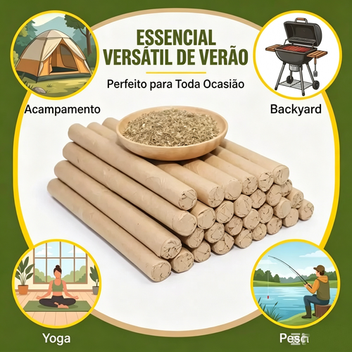 Natural Defense - Embalagem de 10, 20 ou 30 barras de aromaterapia orgânicas de artemísia - Repelente de mosquitos não tóxico - Auxiliar no sono