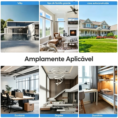 Extensor Wi-Fi 2026 com 6 antenas, sinal forte, amplificador de banda dupla de 1200 Mbps (5 GHz-2,4 GHz), cobre até 12.000 pés quadrados (aproximadamente 1.115 m²) - 100 dispositivos, repetidor com porta Gigabit - conectividade com IA, ideal para estúdios domésticos, espaços de trabalho remotos e áreas de realidade virtual.