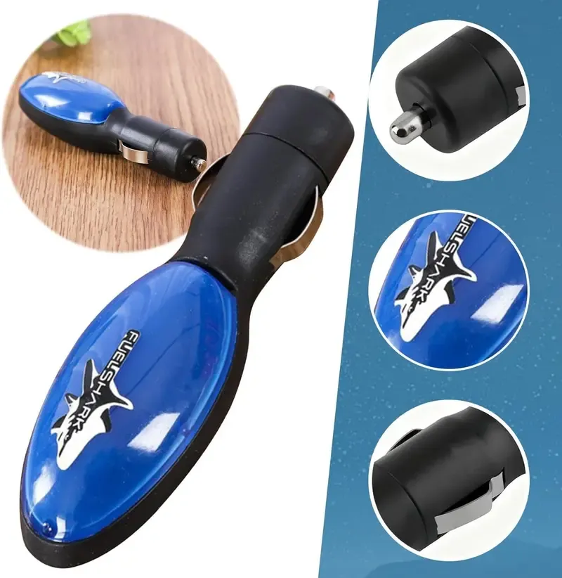 Artefactos de poupança de combustível automóvel, poupadores portáteis de combustível para automóveis, estabilizadores de tensão para isqueiros de cigarros ajudam a melhorar a eficiência do combustível e o desempenho do motor