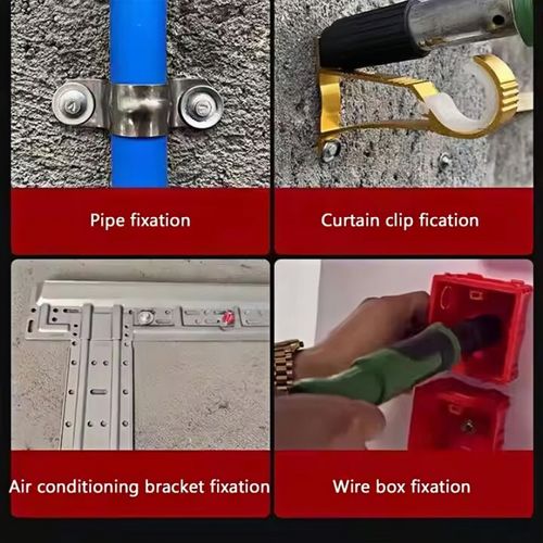 Handheld Powerful Concrete Nail Gun Dedicated Mini Cannon Nailer Wall Concrete Nail Gun Flooring Roofing Framing Palm Gun
