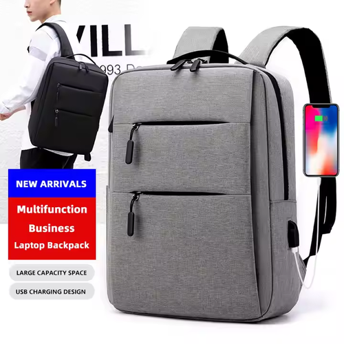 Custom logo men's unisex Laptop backpack Business New design school student bags travel backpack with usb daily life