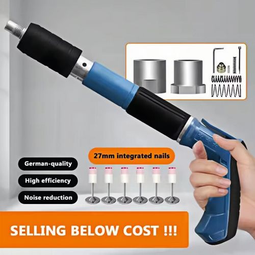 Handheld Powerful Concrete Nail Gun Dedicated Mini Cannon Nailer Wall Concrete Nail Gun Flooring Roofing Framing Palm Gun