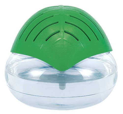 Aromatherapy Diffuser Leaf Type Creative Purifier Pollen Removal Odor Deodorant Fresh Humidifying Atomizer, Black