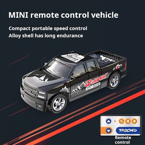 Simulation zinc alloy 2.4g scale aluminum SUV off-road 5CH remote control mini RC car 1 64 children Christmas gift
