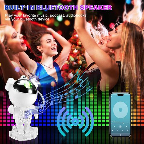 Doris Star Projector Night Light Rotating Projector Light Emitting Diode Night Light Sky Astronaut Projector