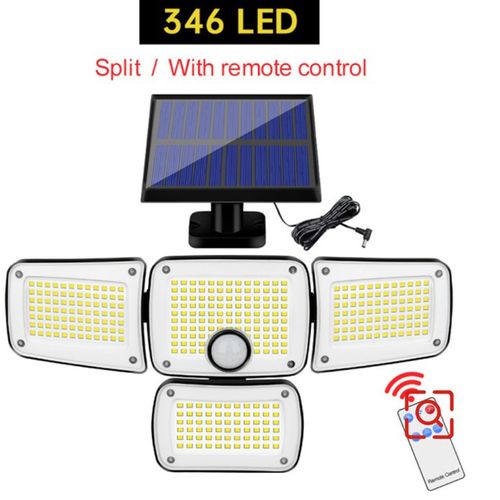 Outdoor LED Lights Solar Wall Light Solar Split Garden Lights Four Heads One Solar Induction Lights