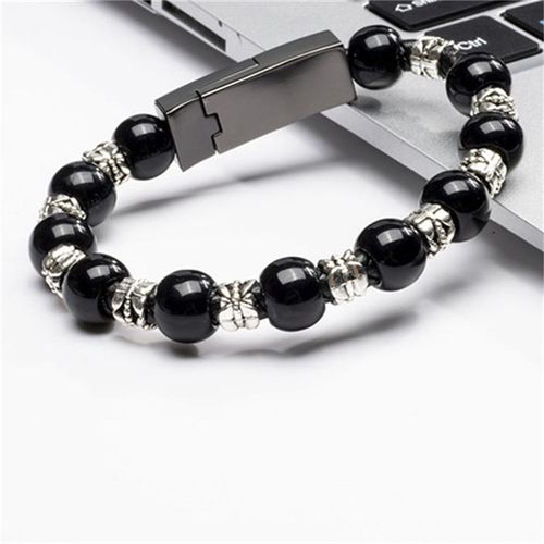 Buddha beads bracelet data cable type-c creative bracelet bracelet data cable portable charging cable