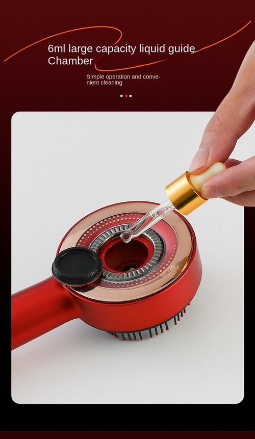 USB Rechargeable Head Massager Brush Soft Scalp Liquid Therapy Head Massage Comb Electric Scalp Oiler For Hair Growth