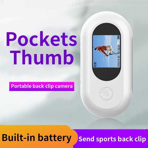 New Smart Rotary Thumb HD Camera Outdoor Portable Camera Anti-Shake, Release Your Hands Anytime Shooting