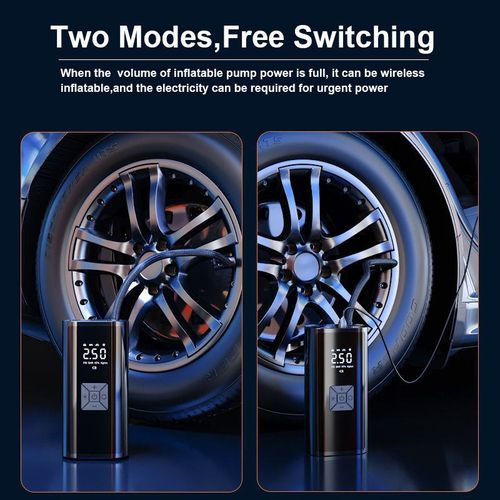 Car inflatable pump car portable intelligent wireless digital display pump multifunctional tire emergency air pump