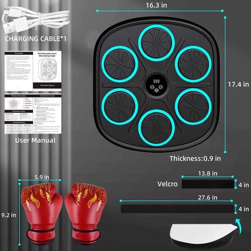 Music boxing machine professional boxing punching machine home wall mounted boxing arcade game machine