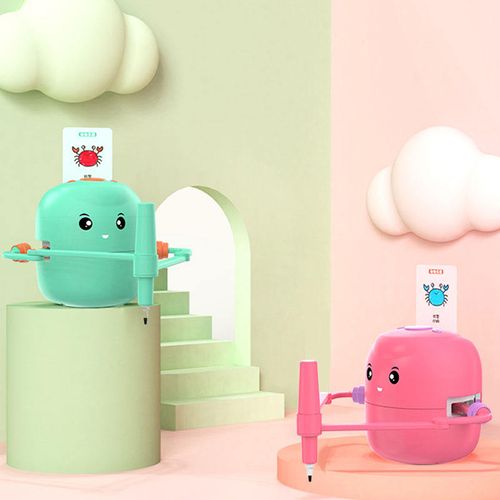 Children's Art Enlightenment Drawing Robot Early Childhood Education Painting Robot Intelligent Automatic Painting Toys