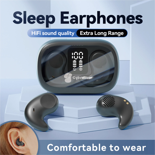 M51 sleep headphones bluetooth wireless in-ear noise canceling private model ultra-long life digital display screen