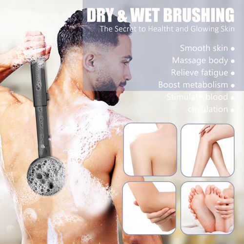 Shower Brush Home Use Electric Vibration Body Brush Face Brush