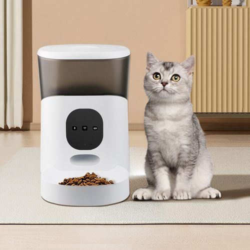 New remote control pet smart feeder with camera 5L cat and dog timed quantitative automatic pet feeder