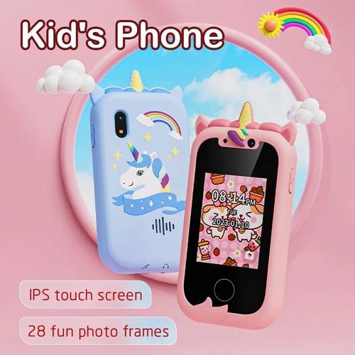 China touch screen multifunction support photo video mini kids toys kids smartphone kids learning
